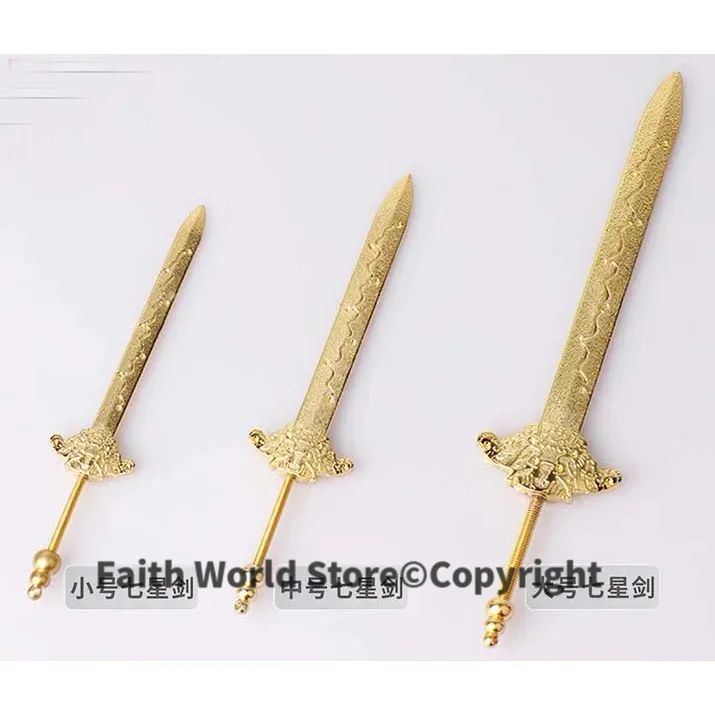 Wholesale Buddhist Taoism supplies Buddha God image statue accessories Exorcism sword