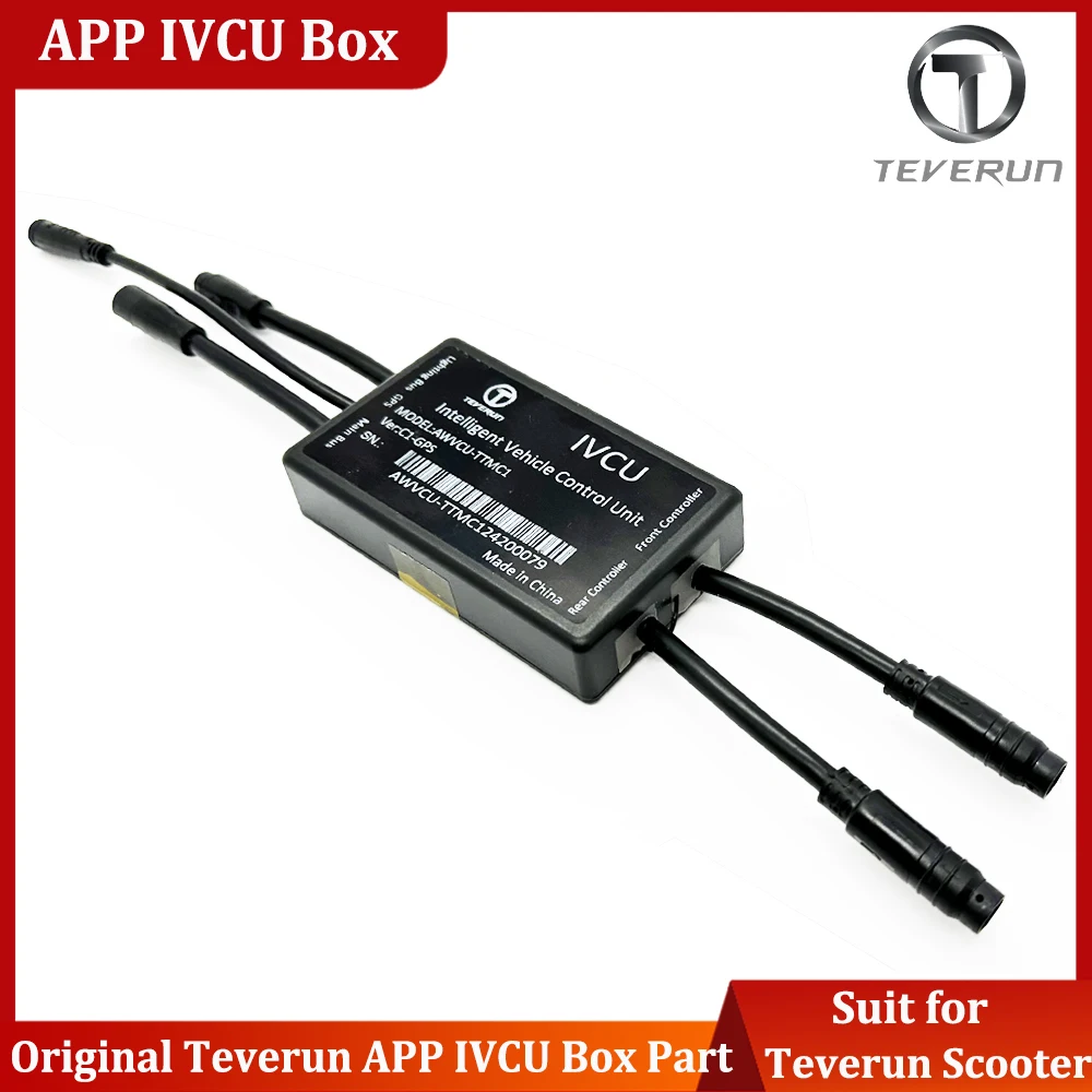 Original Teverun IVCU Box for APP Version Blade GT II Teverun Fighter Mini/111/Supreme/7260R Teverun Tetra Eletric Scooter