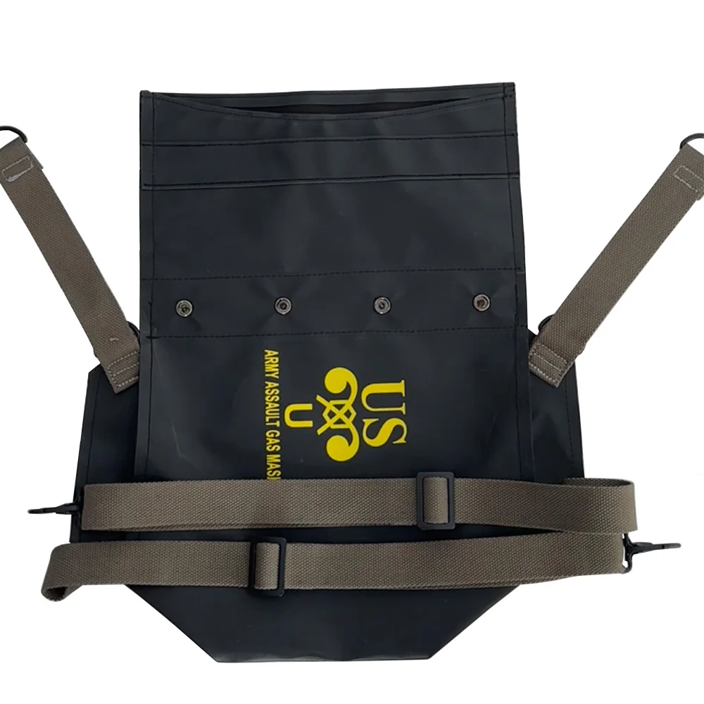 WW2 Gas Mask Bag Soldiers Normandy Landing Outdoor Equipment Kit Men\'s Storage Equipment Kit US Gas Mask Bag