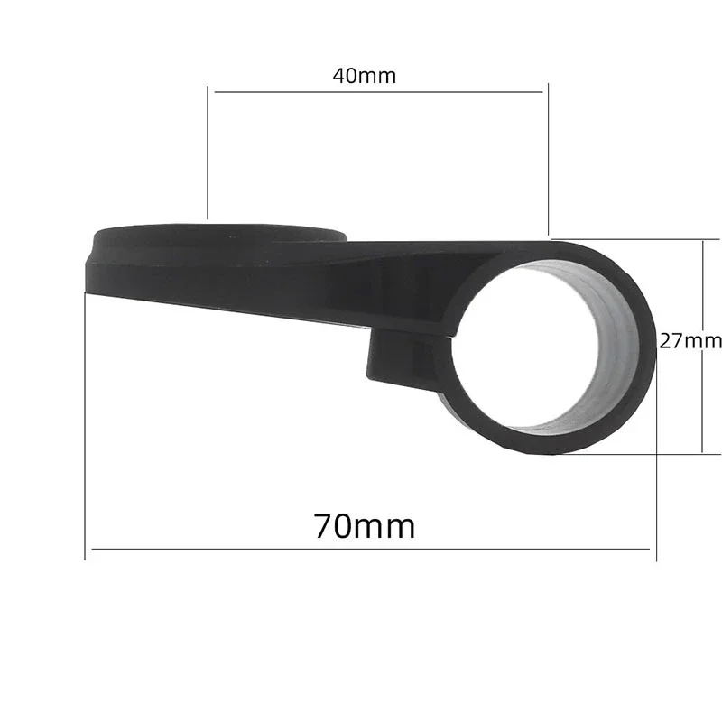 Bicycle Plastic Rest Handlebar Computer Mount IAMOK Extension Bracket For 22.2mm Triathlon TT Handlebars Garmin Bike Parts