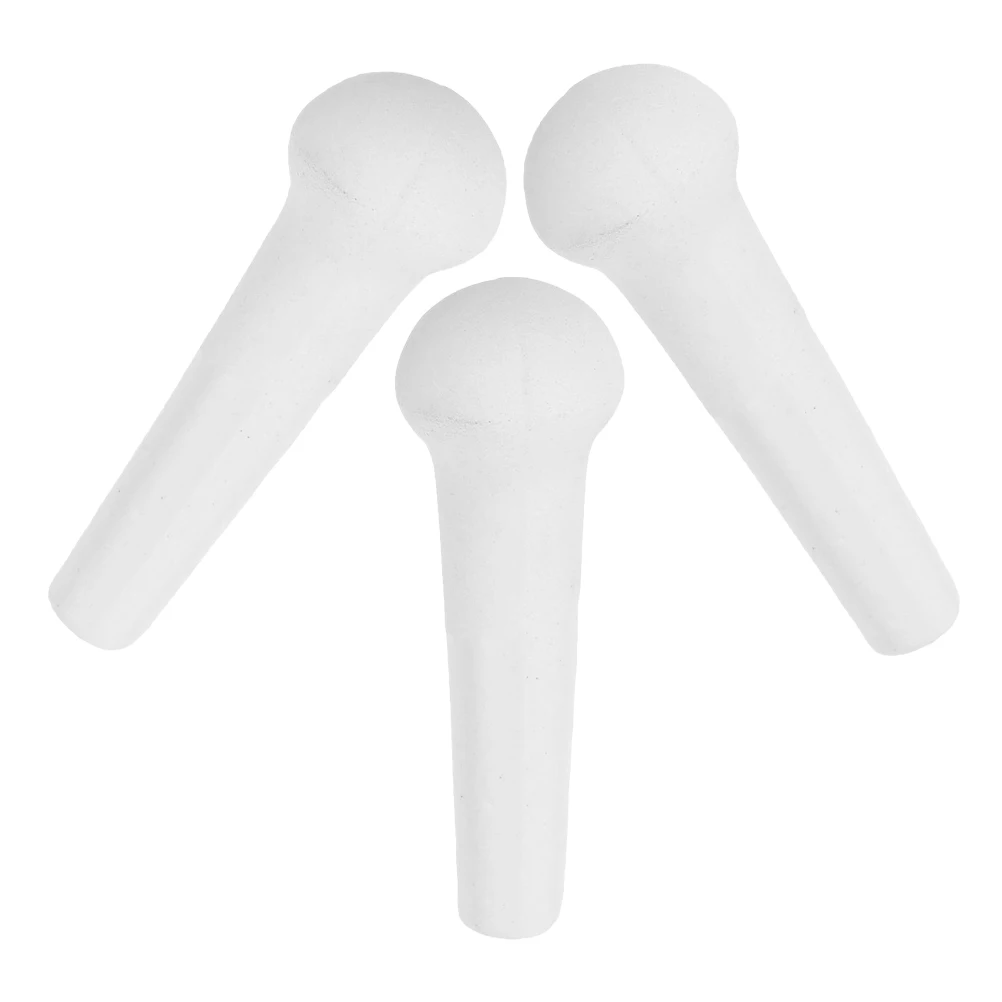 

3 Pcs Multifunctional Ceramic Grinding Rod Garlic Crusher Manual Baby Food Compact Kitchen Tool For Spices Coffee Travel