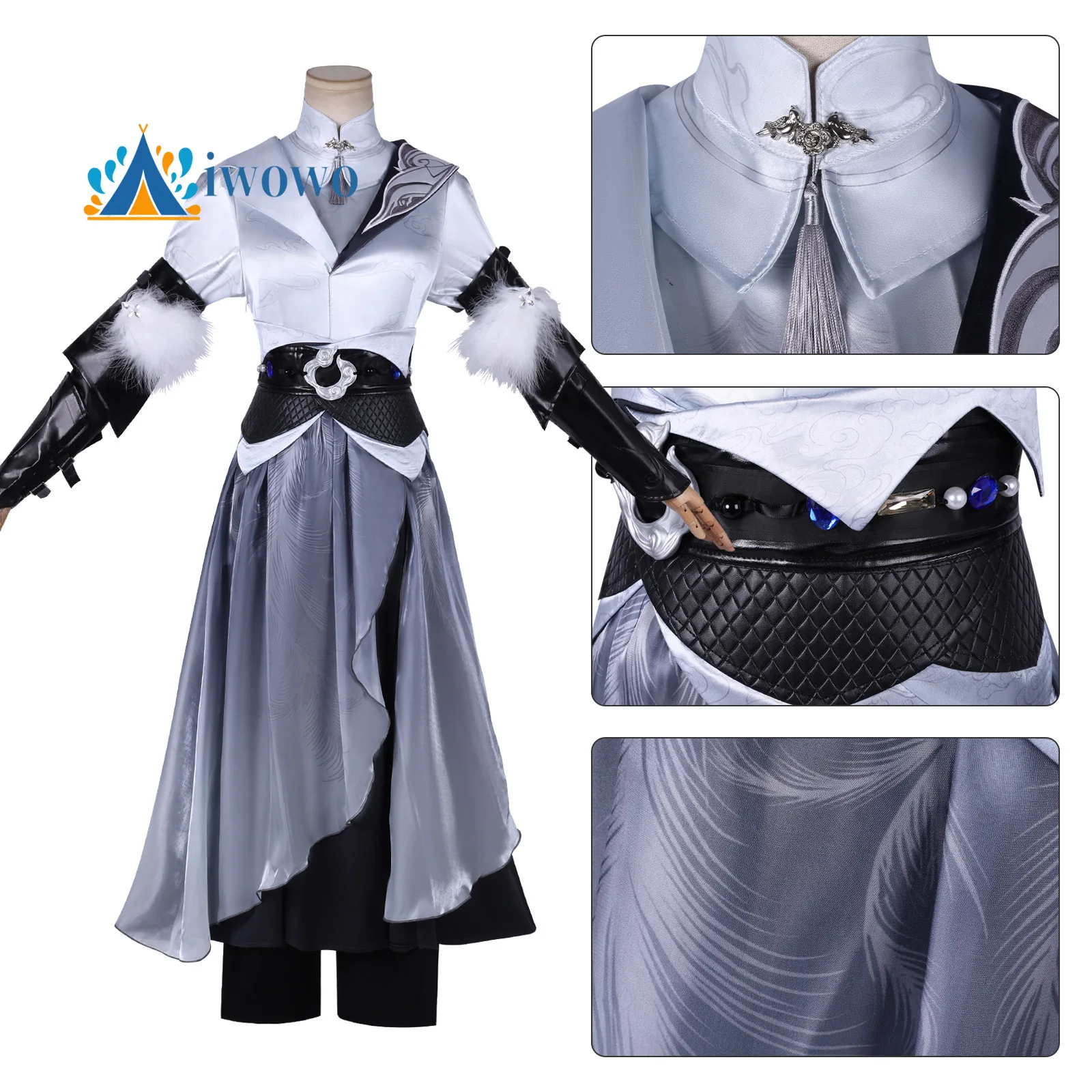 

Path to Nowhere Chief Hoarfrost Dusk Cosplay Costumes New Skin Ancient Style Game Character Same Set