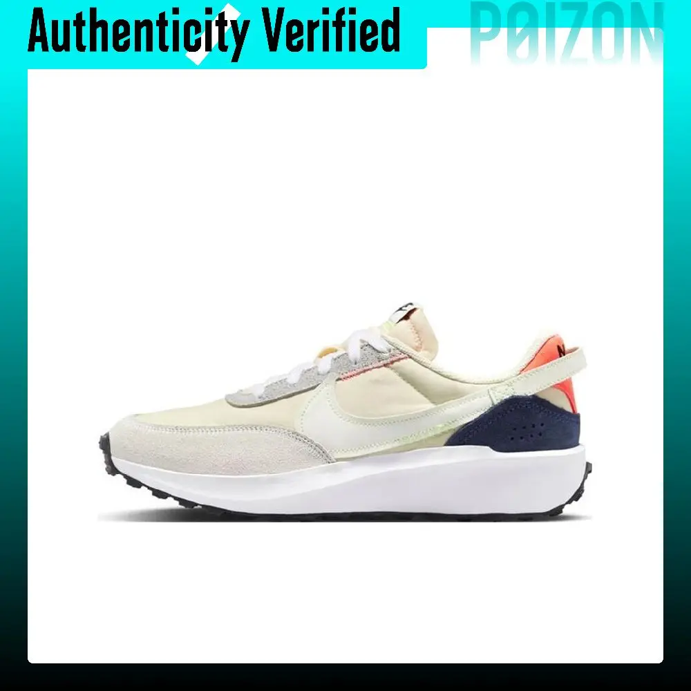 Nike Waffle Debut Casual Shoes Unisex Low-top Ecru FB1849-211