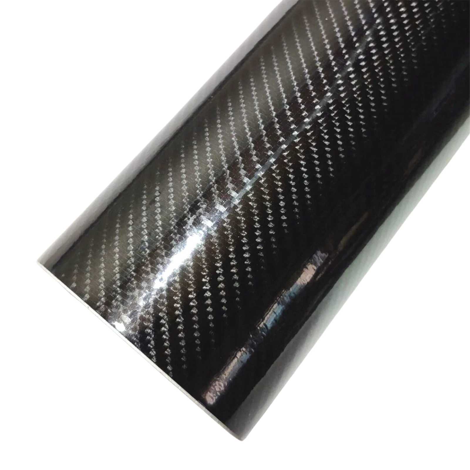 Carbon Fiber Car Film Carbon Fiber Vinyl Self Adhesive Film Carbon Fiber Vinyl Wrap For Cars Exterior 3D / 6D Carbon Fiber Film