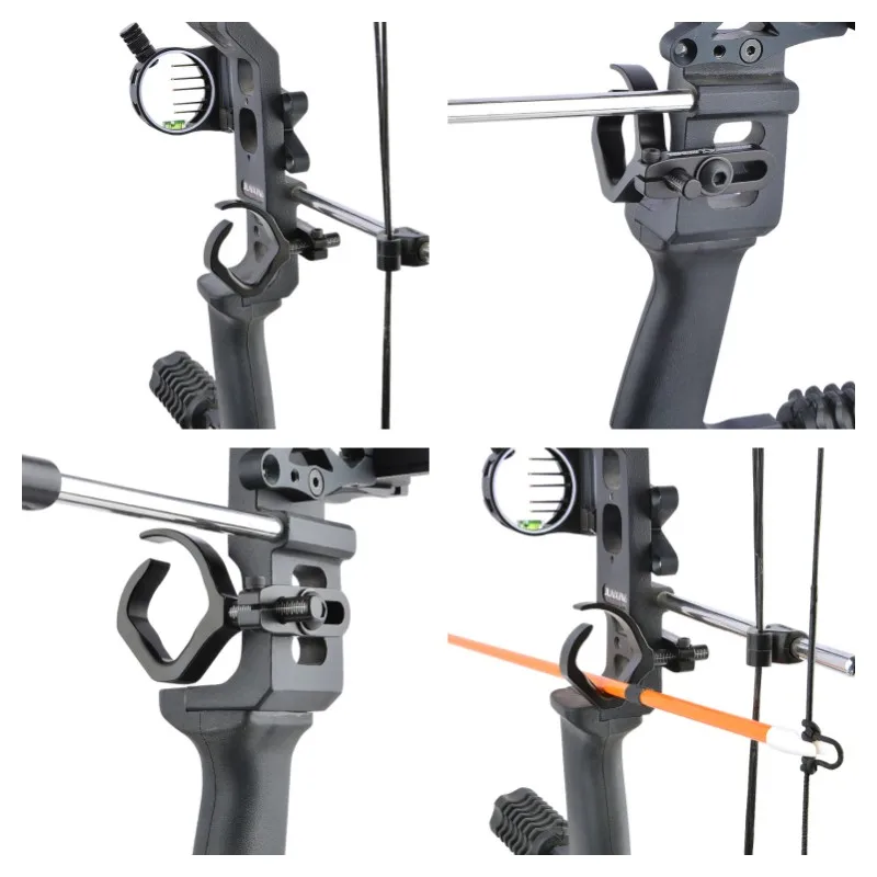 1pc Bowfishing Shooting Arrow Rest Aluminum Alloy Material Compound Bow Fishing Hunting Arrow Rest For Archery Accessories