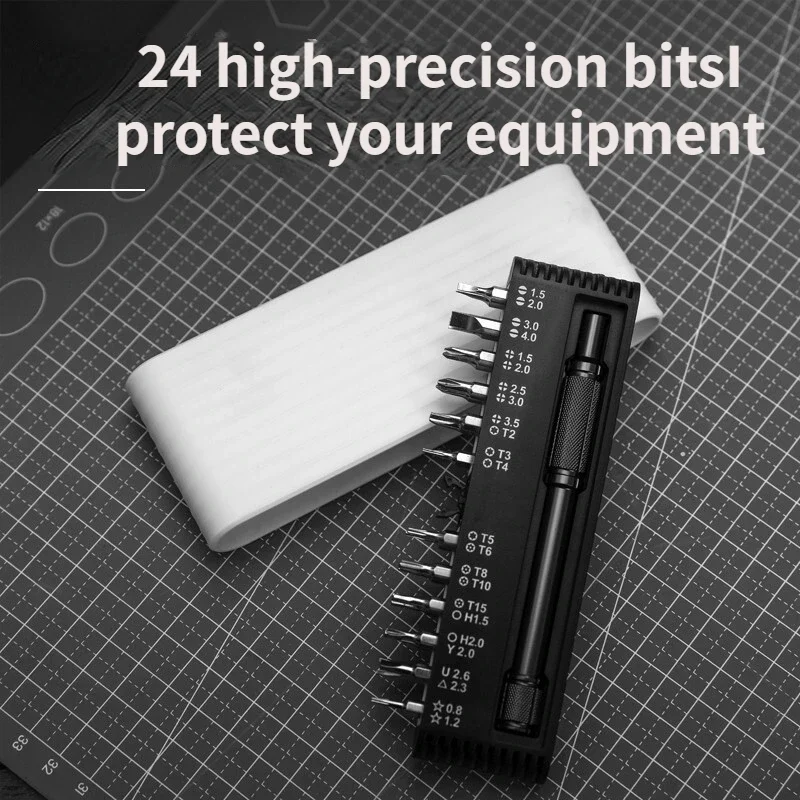 مجموعة مفك براغي دقيقة ، مجموعة أدوات إصلاح مغناطيسية صغيرة للهاتف ، الكمبيوتر ، الساعة ، وحدة التحكم في الألعاب ، النظارات ، الإلكترونية ، 25 في 1 #3