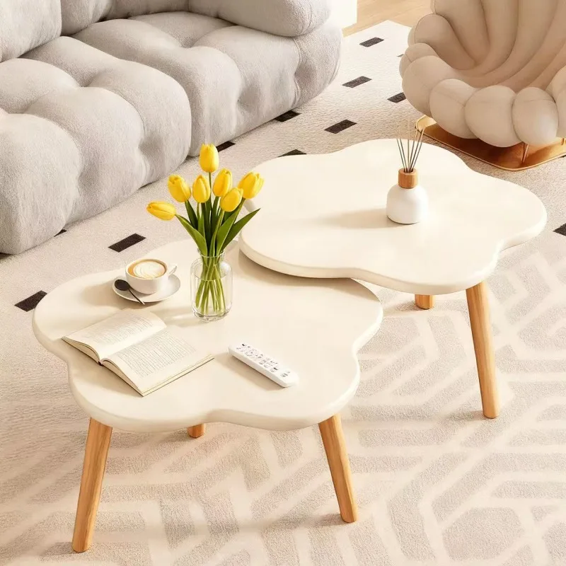 High Quality Coffee Tables Luxury Irregular Designer Modern Coffee Tables White Apartments Tavolino Da Salotto Furniture