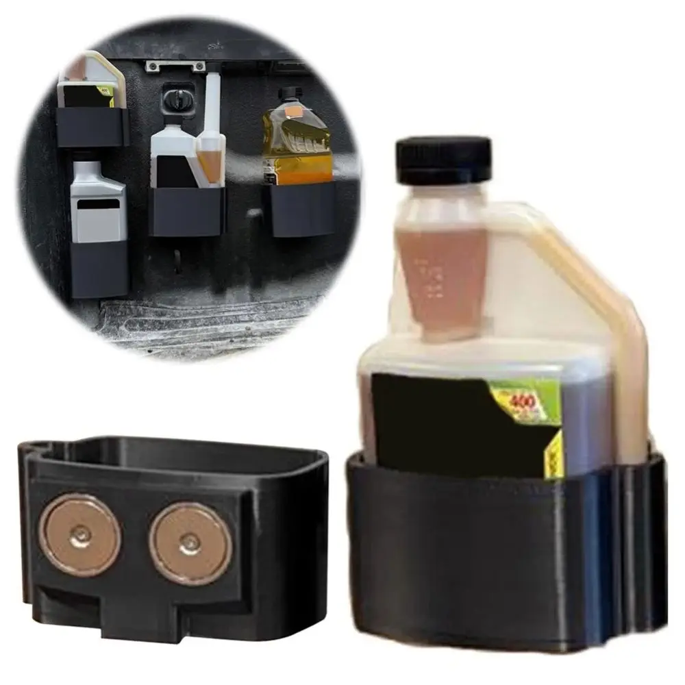 Stable Magnetic Additive Storage Box Mounting Secure Car Storage Box Easy To Access Leak-proof Diesel Additive Holders Work
