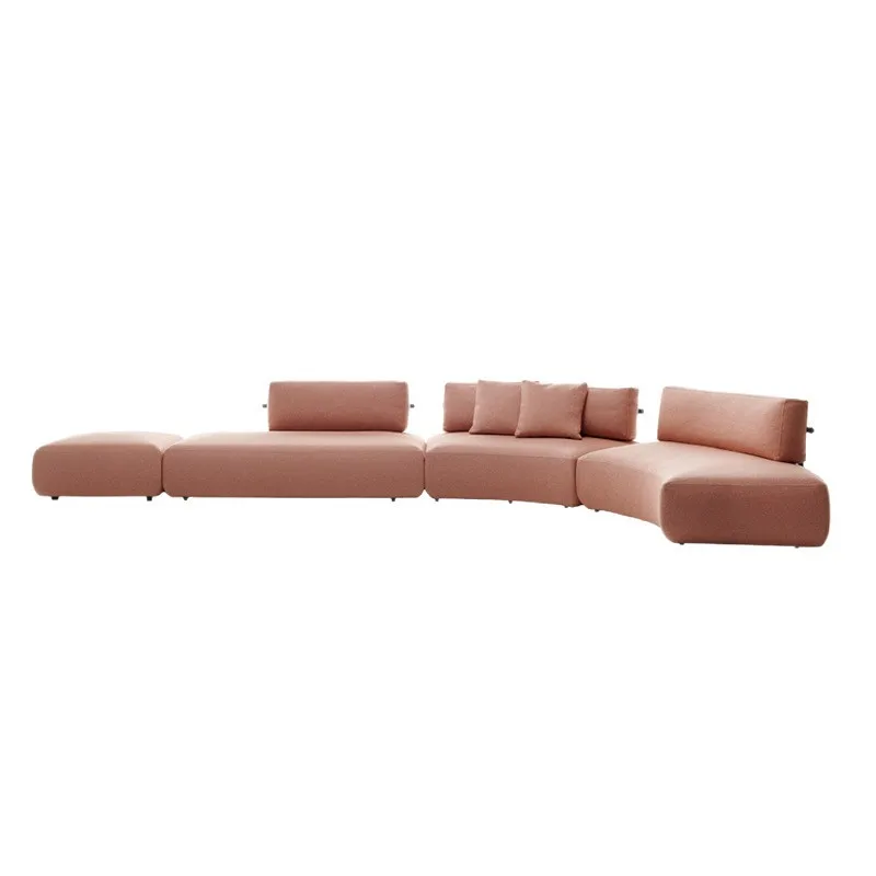 Outdoor sofa combination leisure courtyard garden hotel villa module reclining bed