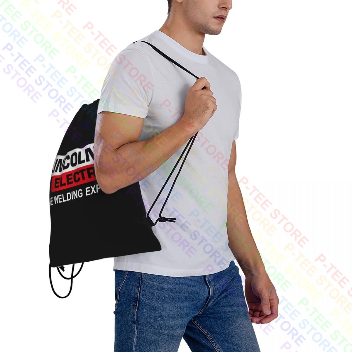Lincoln Electric Welders Welding Experts Wire Equipment Drawstring Bags Gym Bag Gym Multi-function