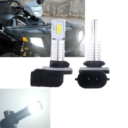 2/4 sztuk Ultra białe światło reflektor LED żarówki światła do jazdy dla ATV POLARIS SPORTSMAN 110 300 400 450 500 550 570 600 700 800 80W