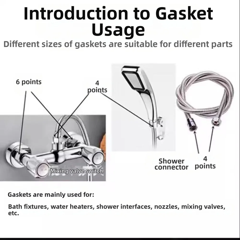 فلتر مياه صنبور شبكي من الفولاذ المقاوم للصدأ 304 متوافق مع رؤوس الدش، مادة مقاومة للتآكل، تصميم سهل التركيب