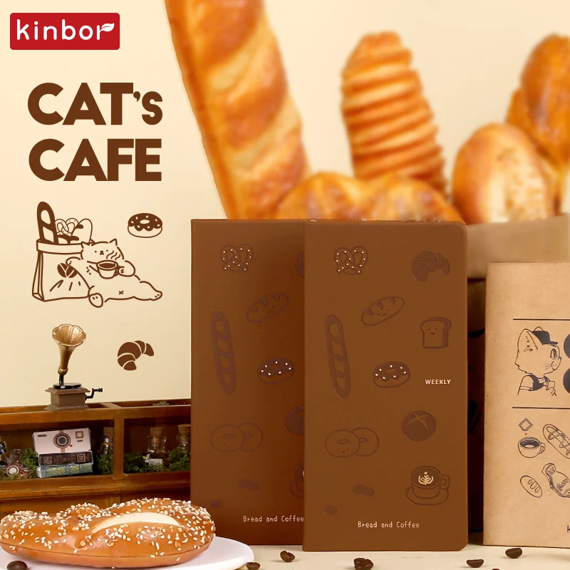 Kinbor Notebook 2025 Weekly Planner Book Daily Time Management Schedule One Pages A week Self Disciplined Efficiency Manual