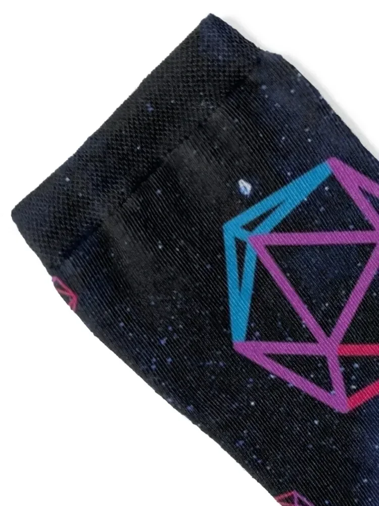 bi dice in space Socks cycling Novelties Thermal man winter Women's Socks Men's