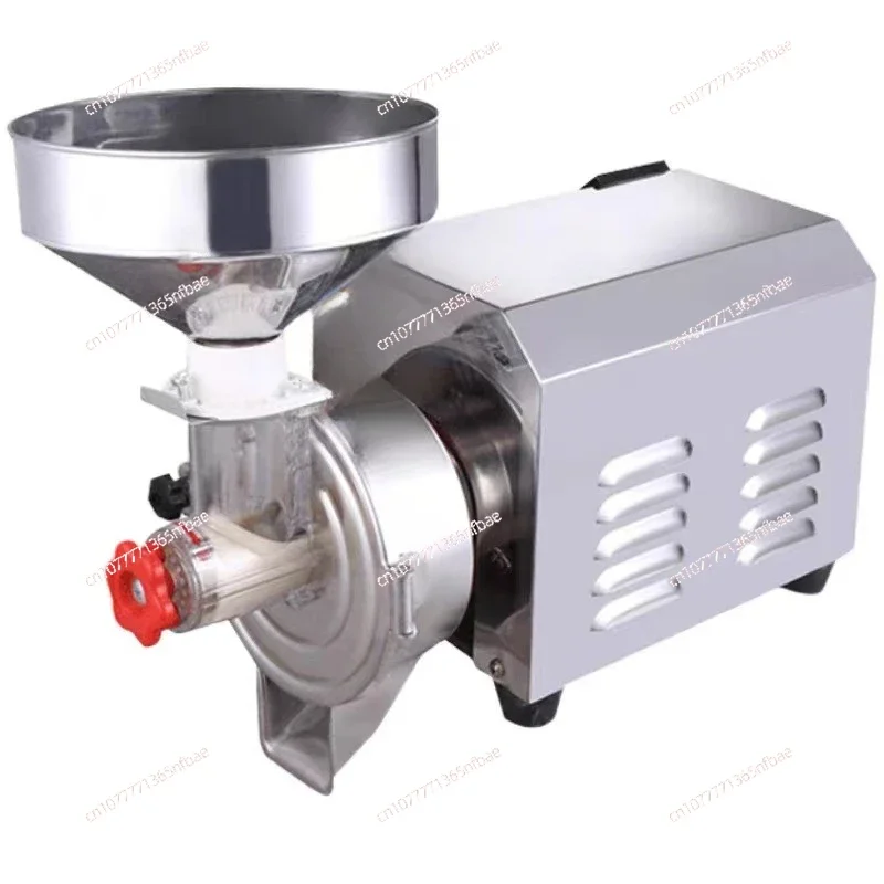 Stainless Steel Sesame Butter Grinder Electric  Commercial Peanut Almond Paste Grinding Pulping Machine