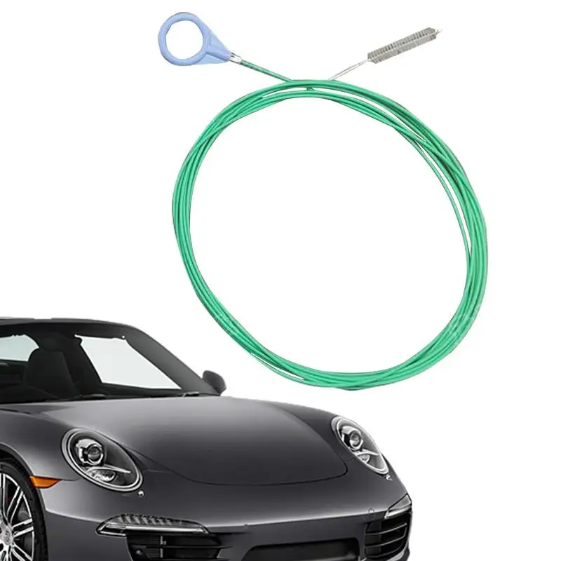 Drain Pipe Cleaner Brush Hose Pipe Cleaning & Dredging Tool Multifunctional Auto Sunroof Drain Cleaning Tool Reusable Long Tube