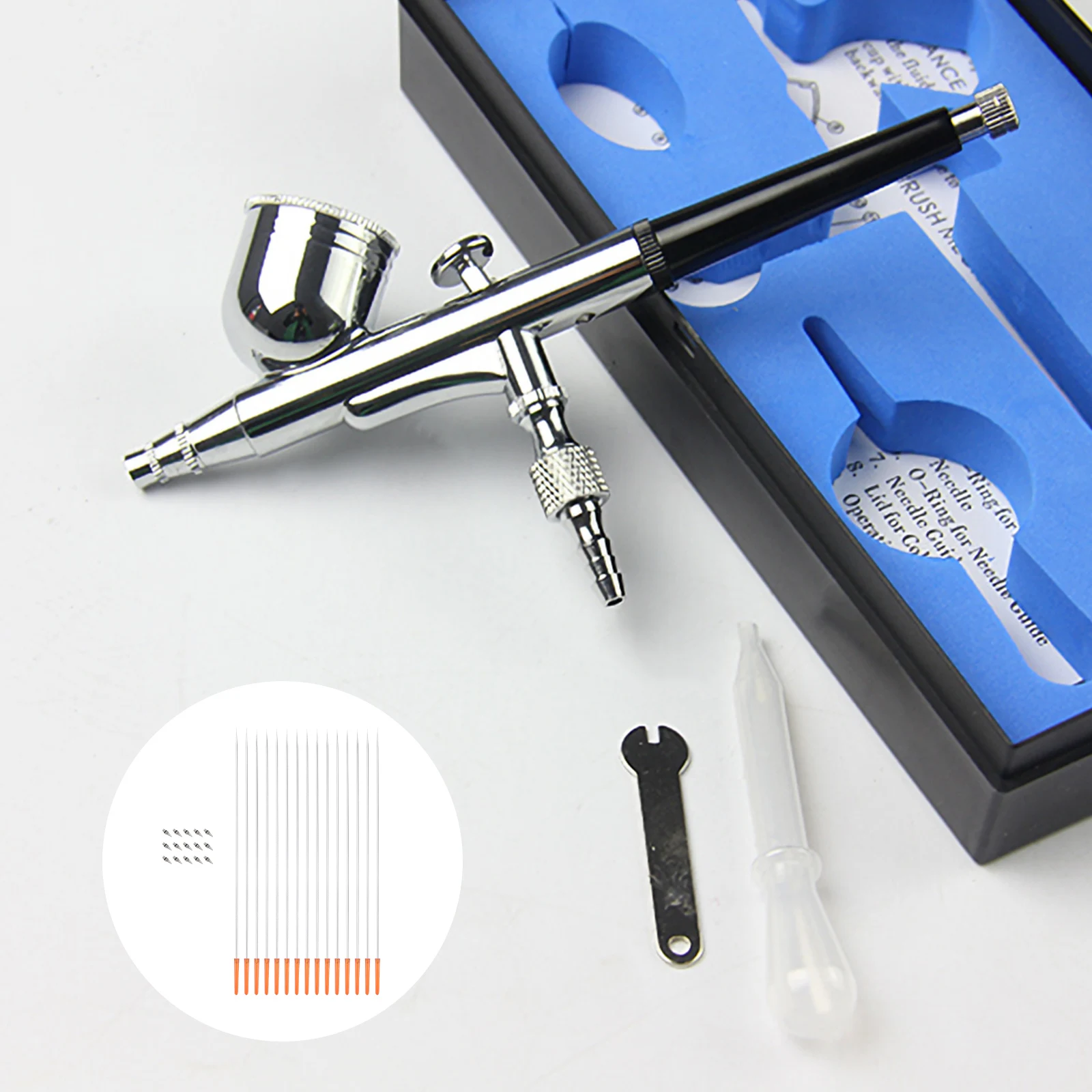 

Needle Nozzle Airbrushing Tools 0.2mm Spray Gun Replacement Parts Needles Nozzles