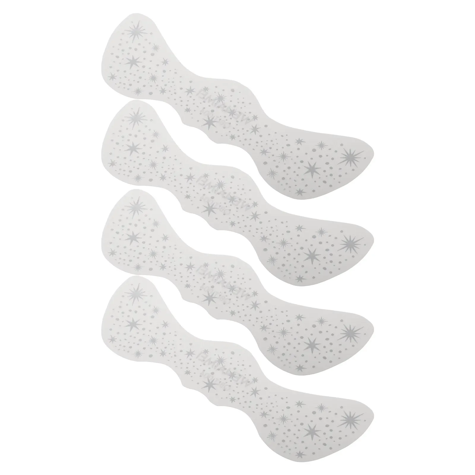 

4Pcs Silver Glitter Freckle Face Stickers Waterproof Temporary Tattoos Realistic Freckles Makeup Festival Stickers