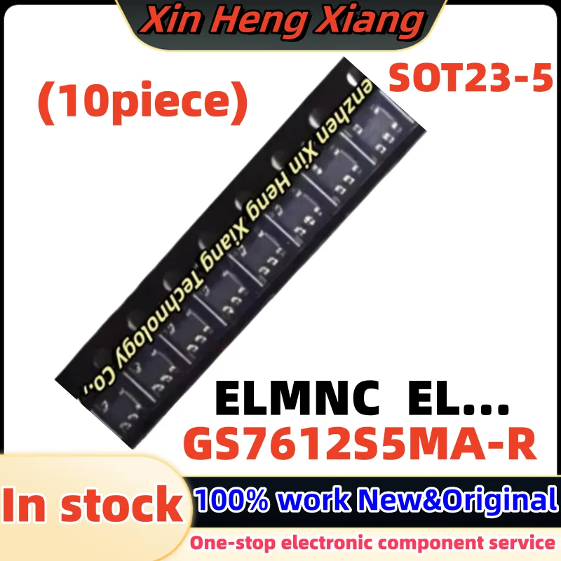 

(10pcs) GS7612S5 GS7612S5MA-R ELMNC EL... sot23-5