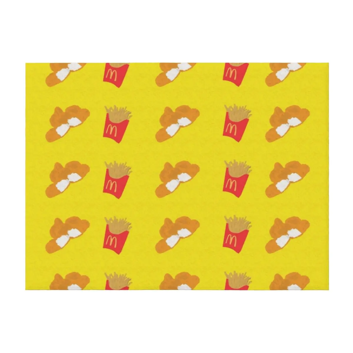

Nugz n Fries Throw Blanket cosplay anime Warm Thin Stuffeds Blankets