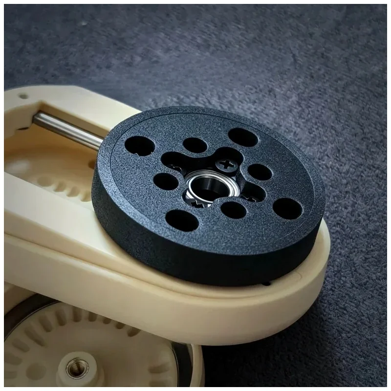 Mechanical Slider Fidget Spinner Rotating Magnetic Push Card Plate 3D Printed EDC Stress Relief Toy Anti Anxiety Mens Gift