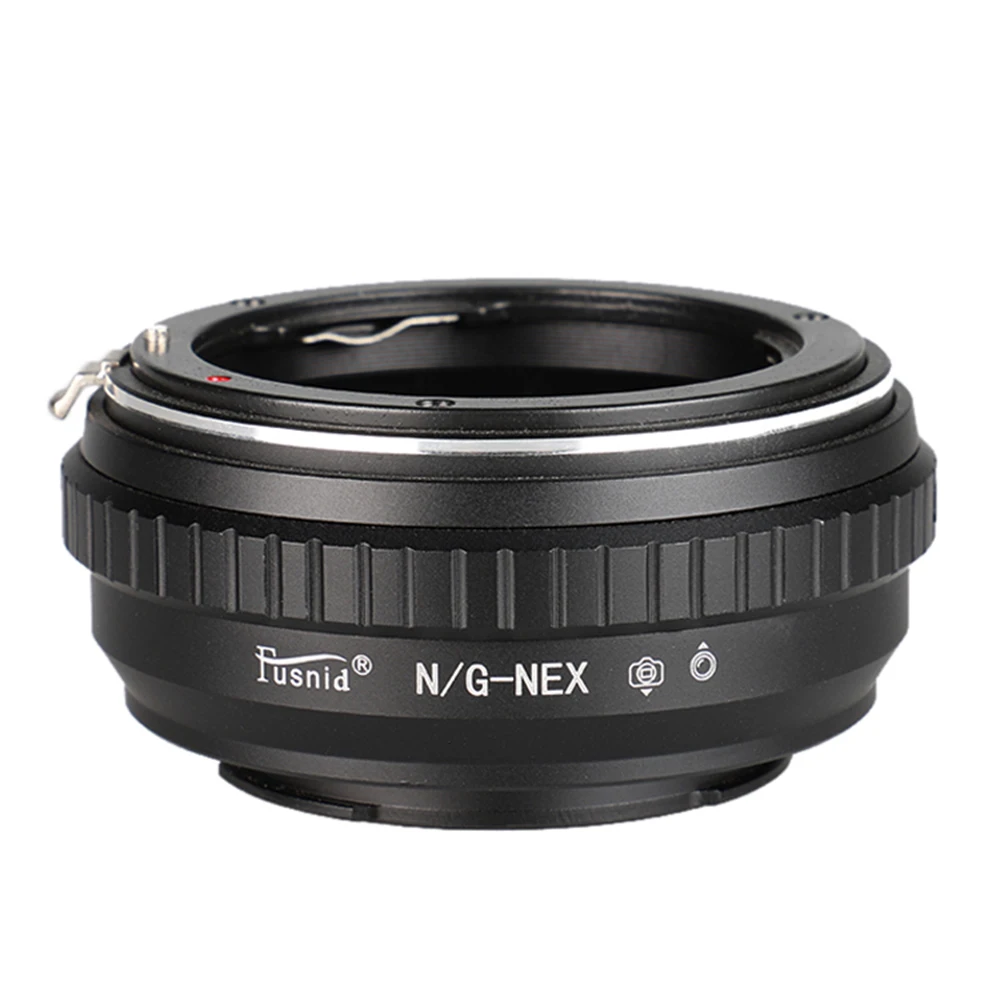 NIK(G)-NEX NIK F-Sony FE Mount Adapter Ring with Aperture Control for Nikon F mount lens to Sony E mount camera for Nikon G lens