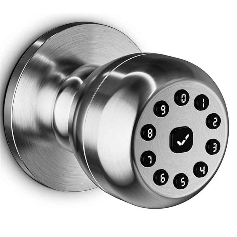 Keyless Entry Door Lock Electronic Code Door Knob Intelligent Door Knob Lock with Keypad for Home, Apartment, Offices