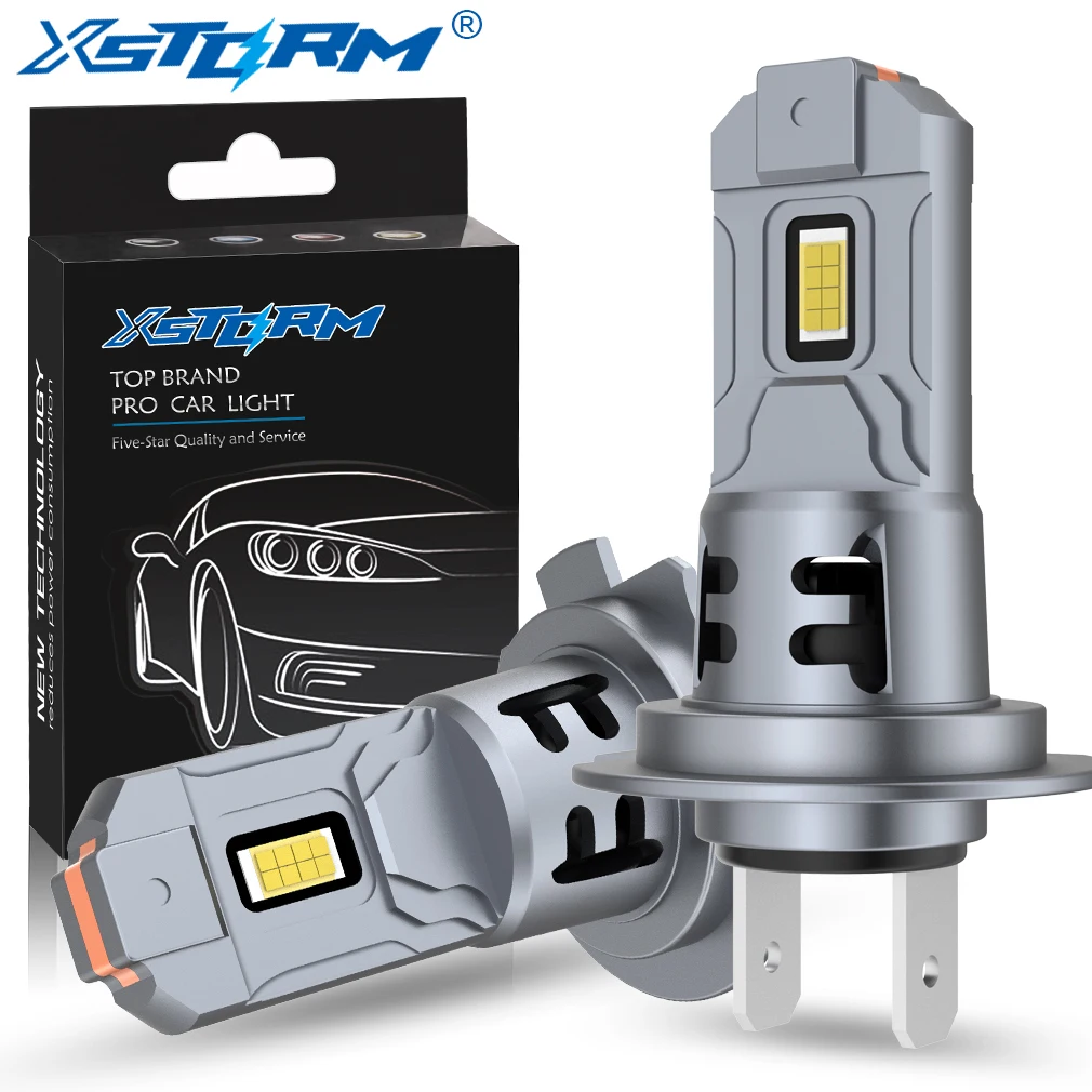 XSTORM H7 lampadina per fari a LED Canbus Mini Kit 60W 20000LM 6500K CSP per faro per Auto bianco