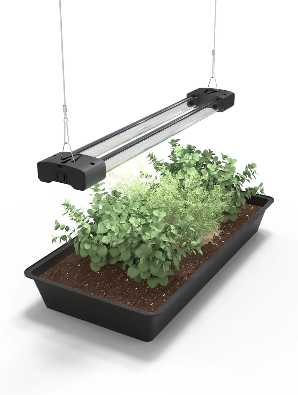 

Full Spectrum LED Grow Light 2FT for Indoor Plants with Red Blue Light Linkable Design