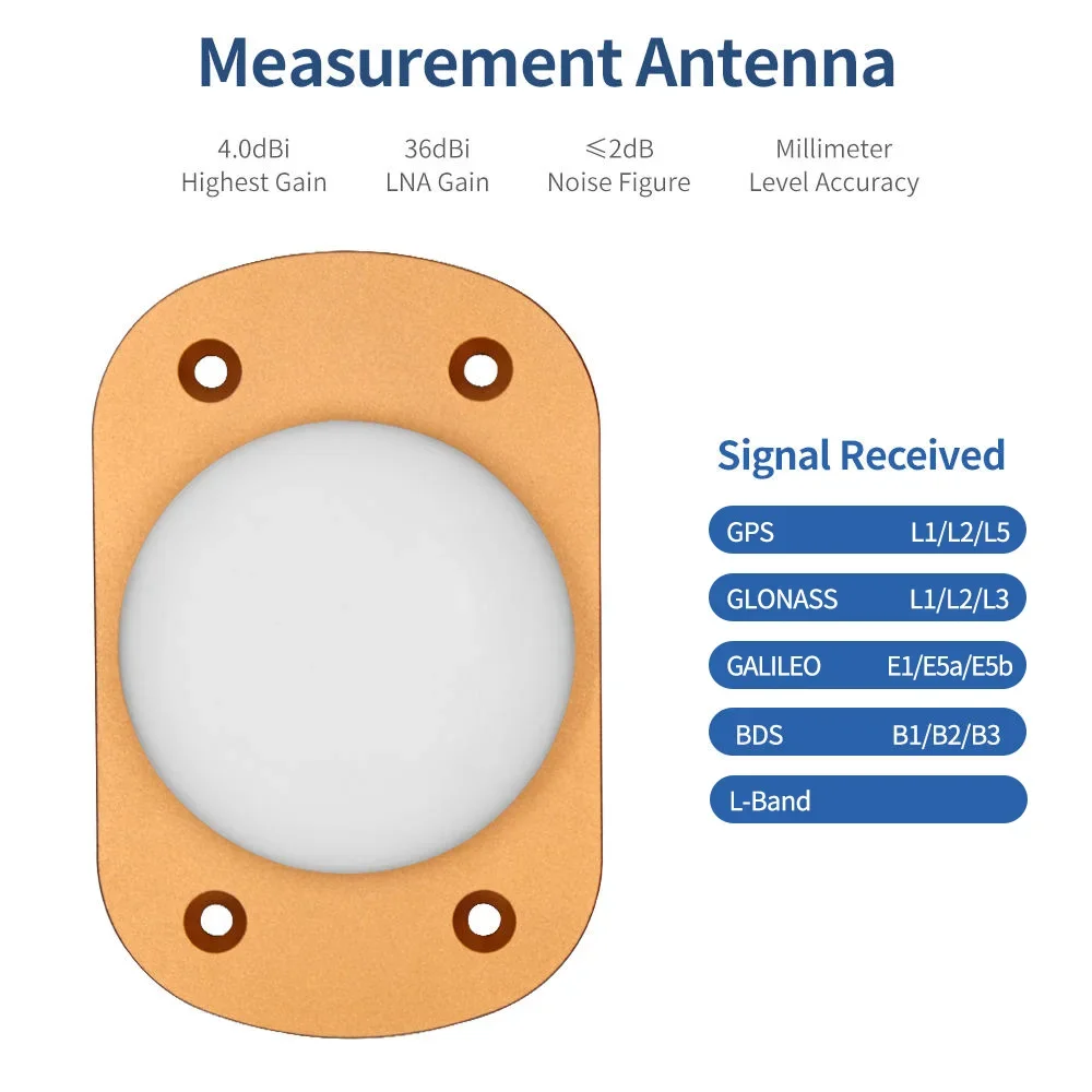 

CA-6153 GNSS Aviation Antenna Vehicle GPS L1 L2 L5 Glonass Galileo BDs Anti-jamming high precision Antenna Replace HX-CA7606A