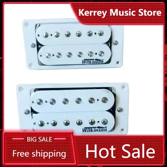 

"Wilkinson Alnico 5 Humbucker Pickup – High-Output Electric Guitar Pickup"