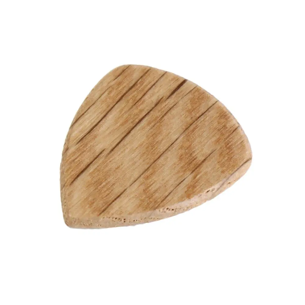 Pick Gitar Kayu Bentuk Rosewood Merah Hitam Sandalwood Untuk Ukulele, Aksesoris Gitar Akustik, Pick Gitar Kayu, Pick Gitar Jari