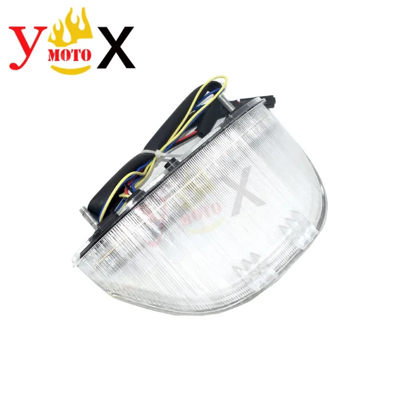 CBR600 CBR1000 03-06 دراجة نارية LED الخلفية بدوره إشارة الذيل وقف مصابيح ضوء متكاملة لهوندا CBR600RR CBR1000RR 2003-2006 #5