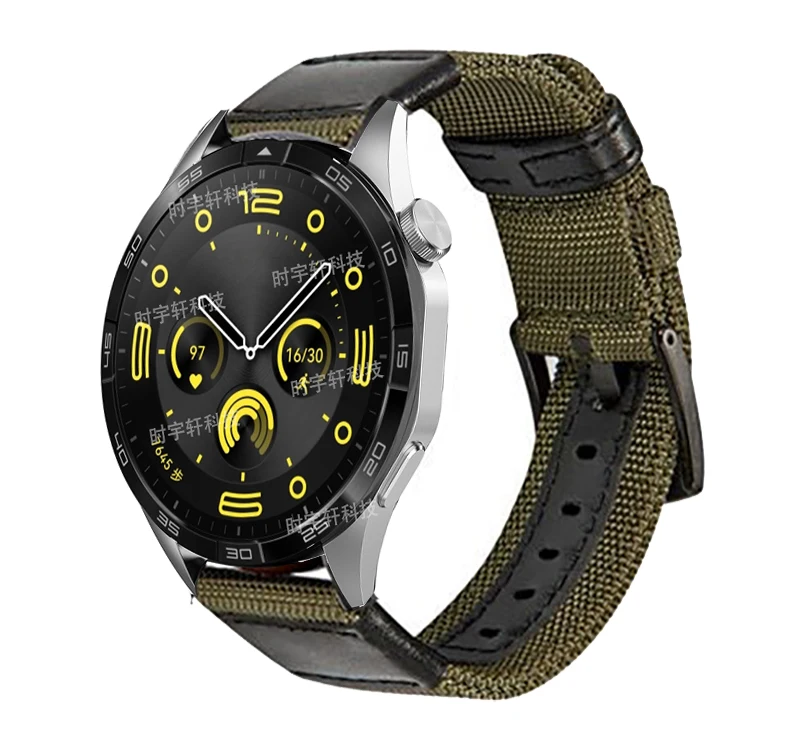 Nylon 22mm Strap For Huawei Watch GT 4 46mm Bracelet Correa Band For Huawei GT 2 Pro/GT 2E/GT 3 SE/GT Runner/Watch 3 4 Men Belt