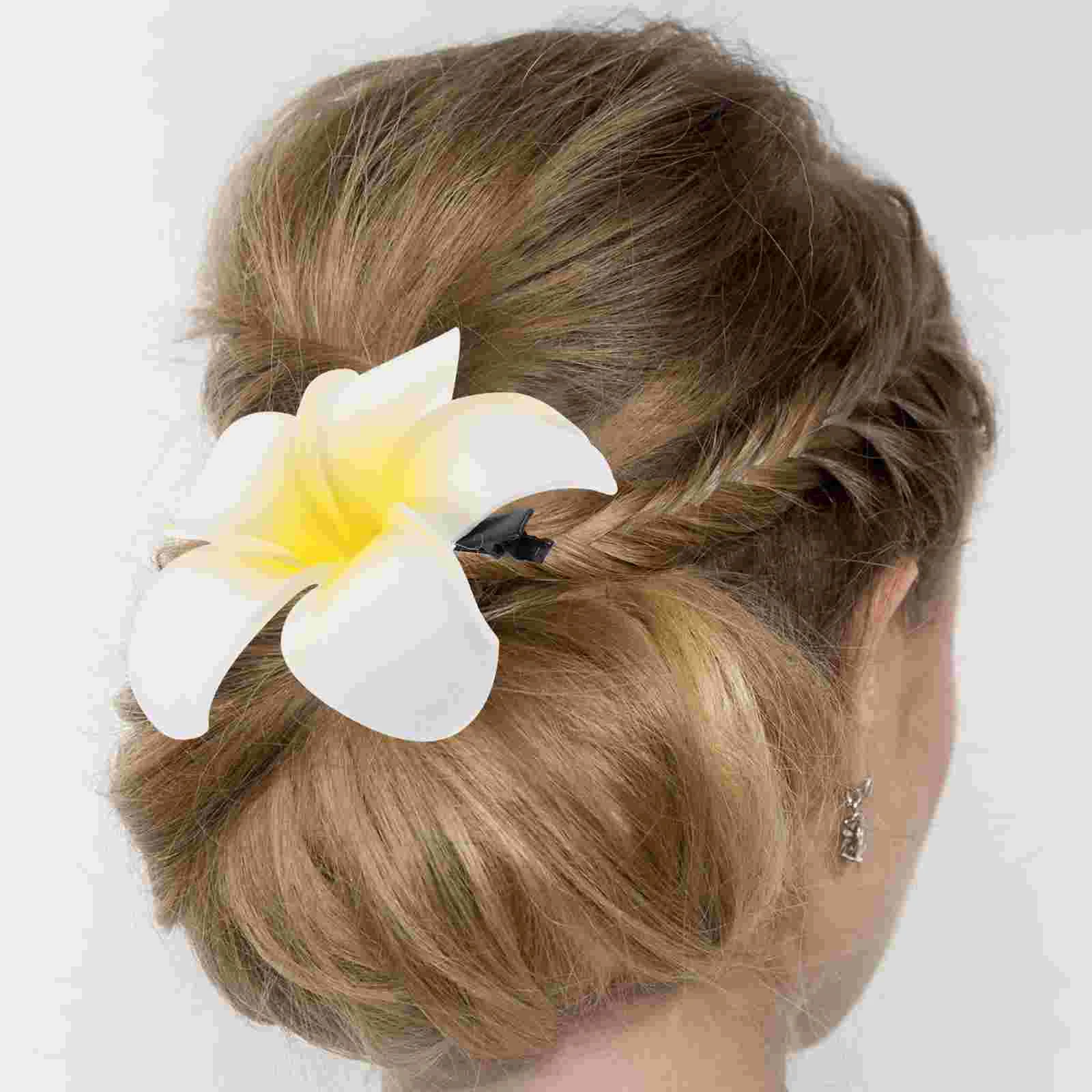 Pince à cheveux fleur PlumBR pour femmes et filles, épingle à cheveux, barrettes bébé, pinces de Noël