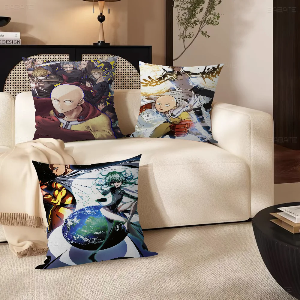 Anime One Punch Man Personalized Pillow Cover Kids Bedroom Wild Party Decor Pillowcase Kid Birthday Shower Gift