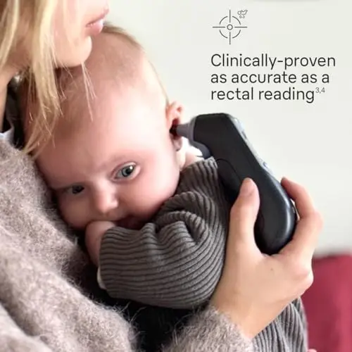 ThermoScan 7 Digital Ear Thermometer – Age-Adjusted Fever Guidance for Babies & Adults