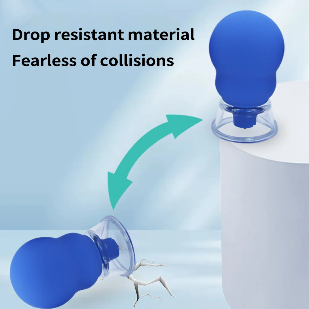 Glass Anti Cellulite Cup Back Body Vacuum Cuppings Massager Manual Suction Cups Cupping Therapy Magnetize Remove Moisture Cup