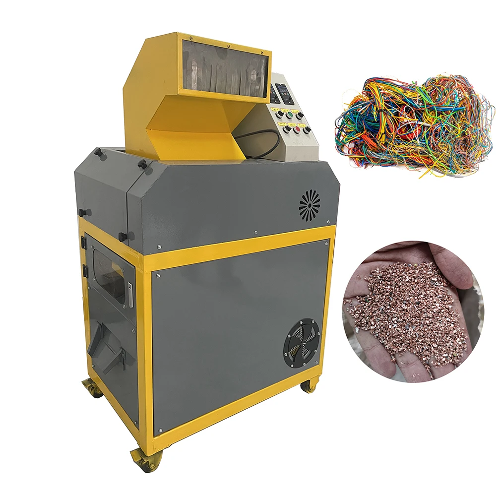 High-precision Aluminum Wire Scrap Copper Granulator Scrap Wire Europe Wire Copper Recycling