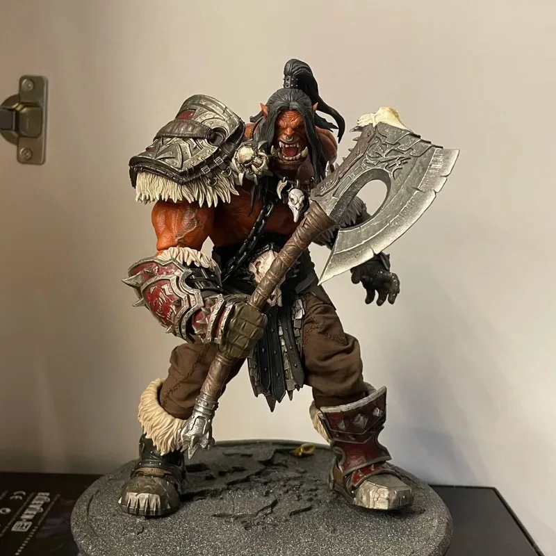 Hero Toys Hellscream Tribal War Song Great Chief Chieftain Orc Warrior 1/10 Actionfigur Modellpuppenspielzeug auf Lager