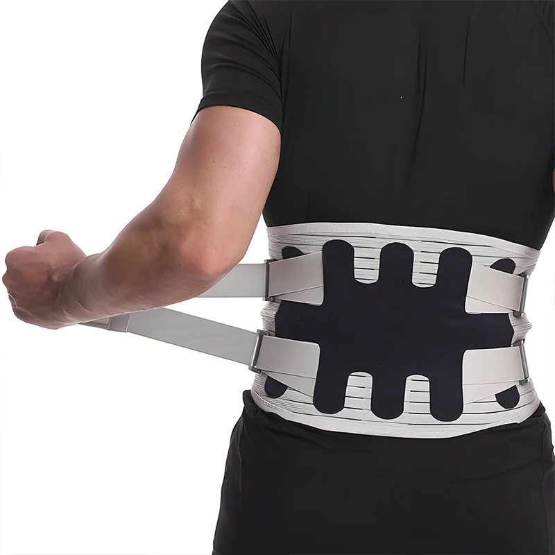 Breathable Mesh Lumbar Support Belt Orthopedic Waist Brace Men Women Spine Decompression Disc Herniation Lower Back Pain Relief