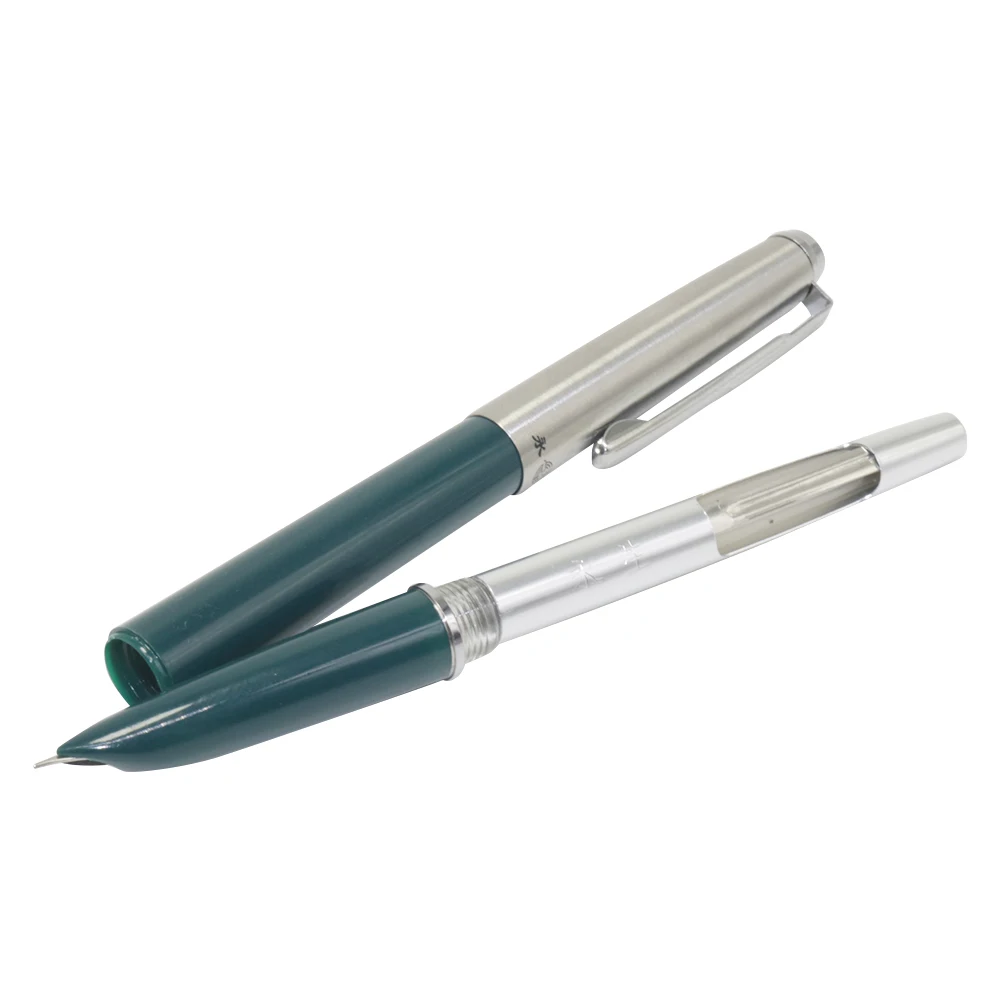0.38mm Iridium Fountain Pen Self-absorbing Fine Nib Pen Student Writing Pen Financial Bookkeeping Pen Office Writing Pen