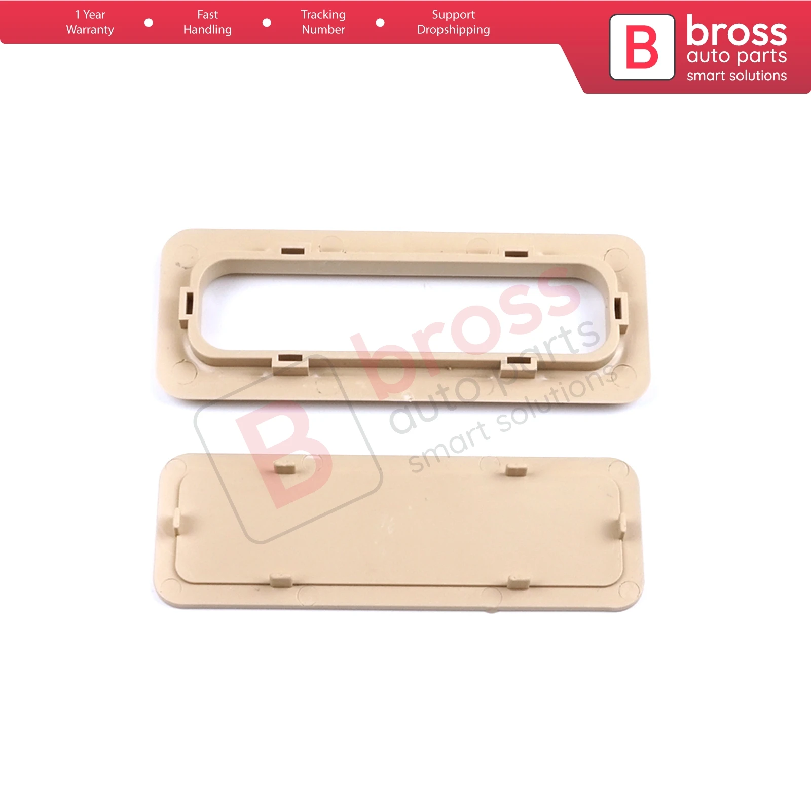 BSR661-1 Sunroof Curtain Handle Beige For Mercedes W202 W203 W208 W209 W210 W211 W215 W219 W220 W240 W140 A21178406447