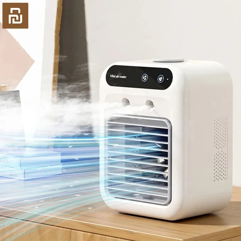 

Youpin портативный мини-кондиционер, охлаждающий вентилятор, 500 мл, вентилятор водяного охлаждения, кондиционер, охладитель, офисный мобильный кондиционер