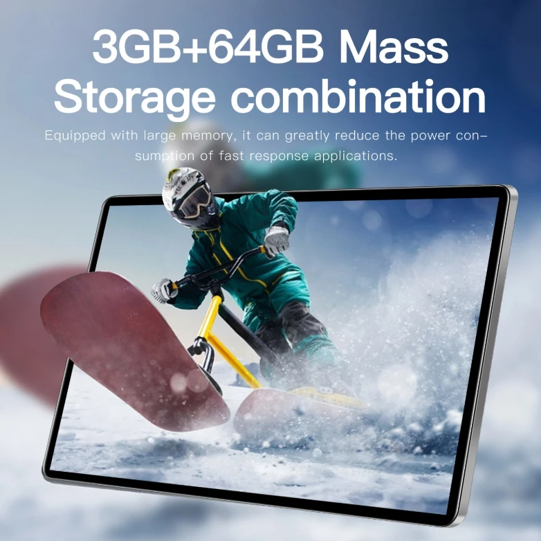 كمبيوتر لوحي JDL PB14 Pro 14 بحد أقصى 10.1 بوصة، 800*1280,3+64 جيجابايت، شريحة 6750، بطارية 2 ميجابكسل + 5 ميجابكسل، بطارية 6000 مللي أمبير في الساعة، وضع الاستعداد المزدوج بشريحتين