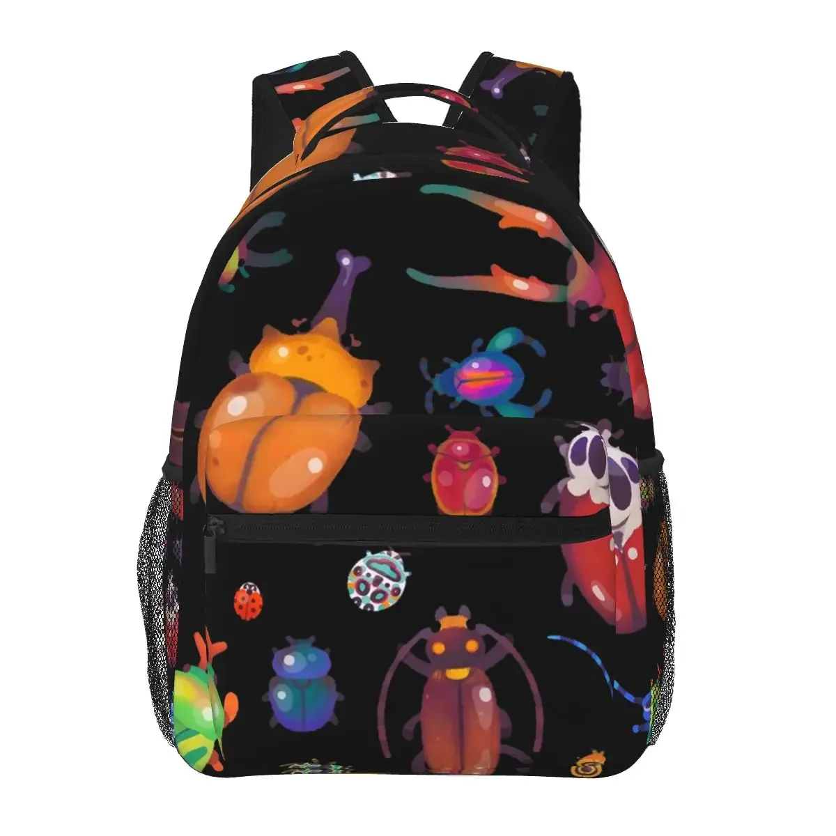 Beetle Backpacks Boys Girls Bookbag Students School Bags Cartoon Travel Rucksack Shoulder Bag Large Capacity