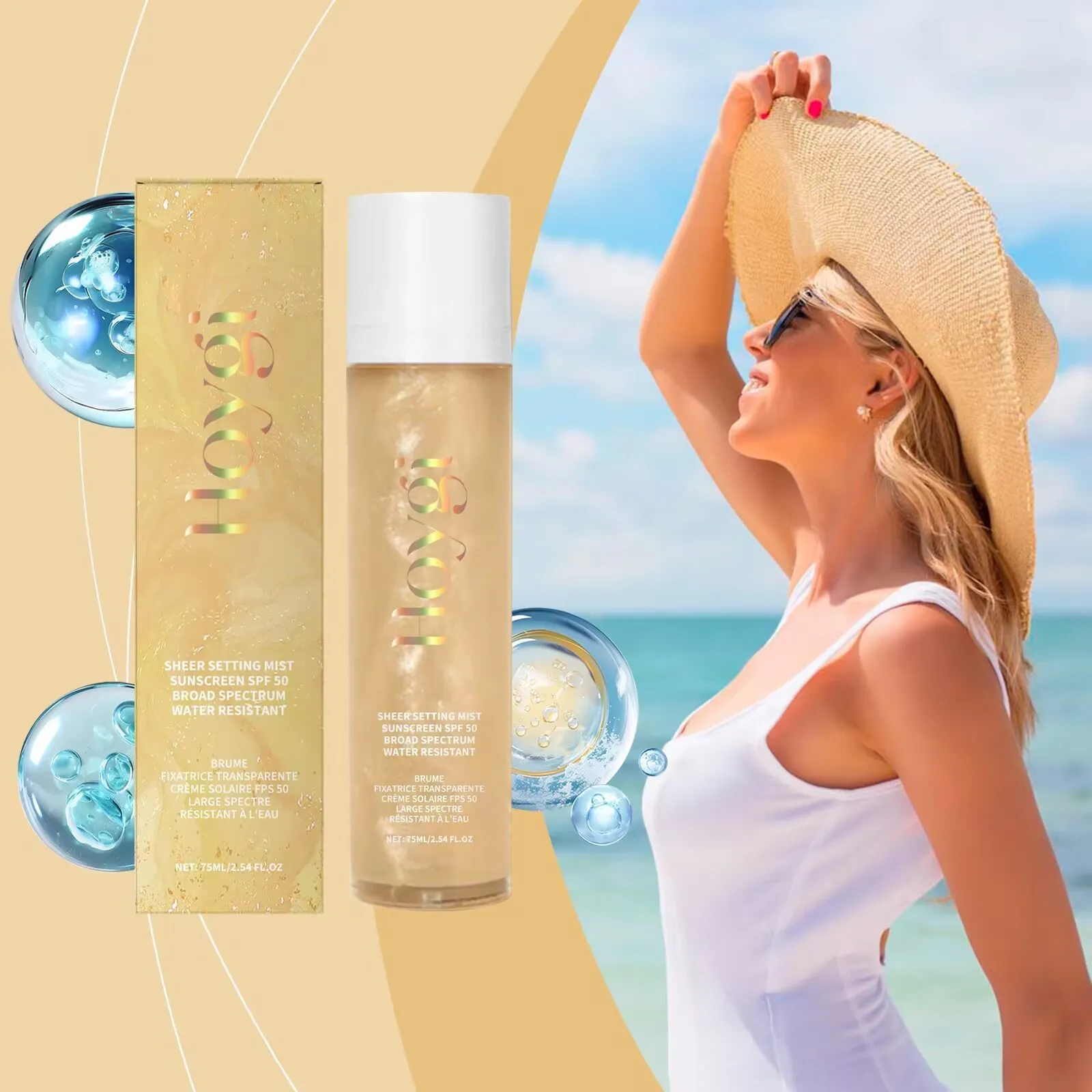 Hyaluronic Acid Hydrating Facial Mist Lightweight Moisturizing Spray Sensitive Skin Fast Absorbing Non Greasy Refreshing Boost
