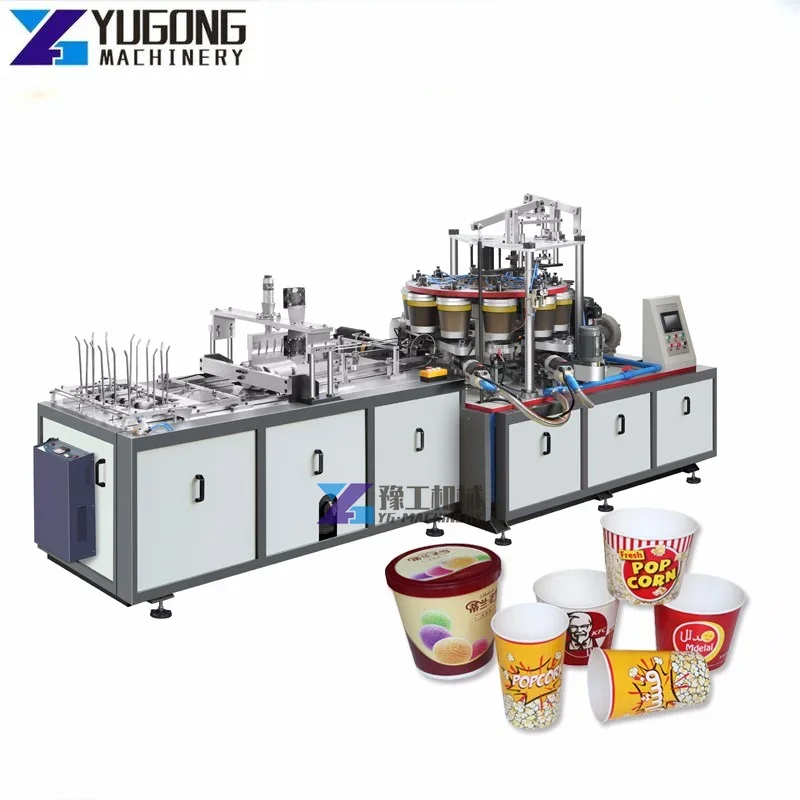 Hot SaleFast Speed Automatic Popular Paper Cup Fan Card Roll Die Cutting Machine Paper Cup Printing Die Cutting Machine Price