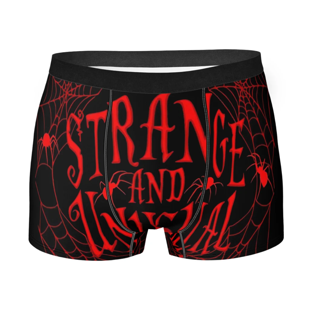 Strange Spider More Than One Foot Underpants Homme Panties Male Underwear Print Shorts Boxer Briefs