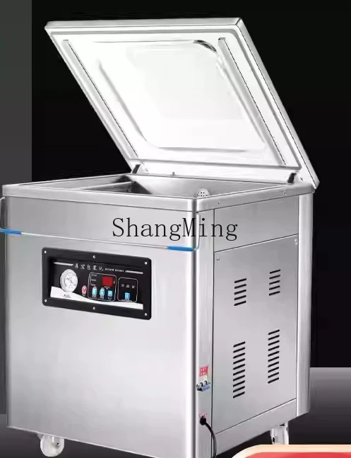 Коммерческая пищевая вакуумная машина ZYY, автоматическая эвакуация, большая упаковочная и запечатывающая машина для влажной и сухой уборки